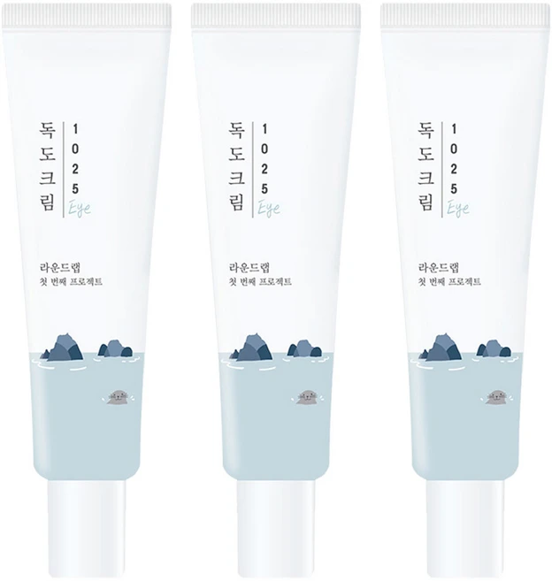 라운드랩 1025 독도 아이크림, 30ml, 3개 - 쿠팡