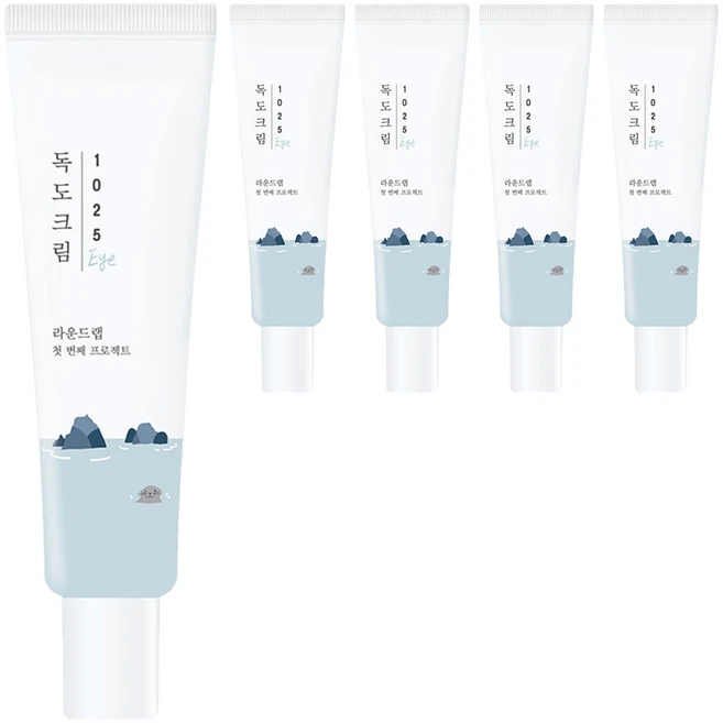 라운드랩 1025 독도 아이크림, 30ml, 5개 - 쿠팡