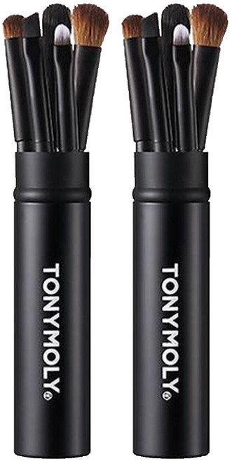 TONYMOLY 彩妝刷具5件組, 混合色, 2個