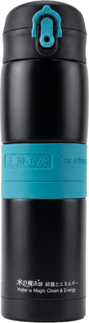 太和工房 SUS316 MEH系列 不鏽鋼保溫瓶, 黑綠色, 450ml, 1個