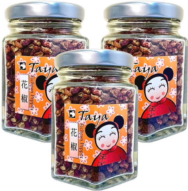 Taya Spices 花椒, 3罐, 25g