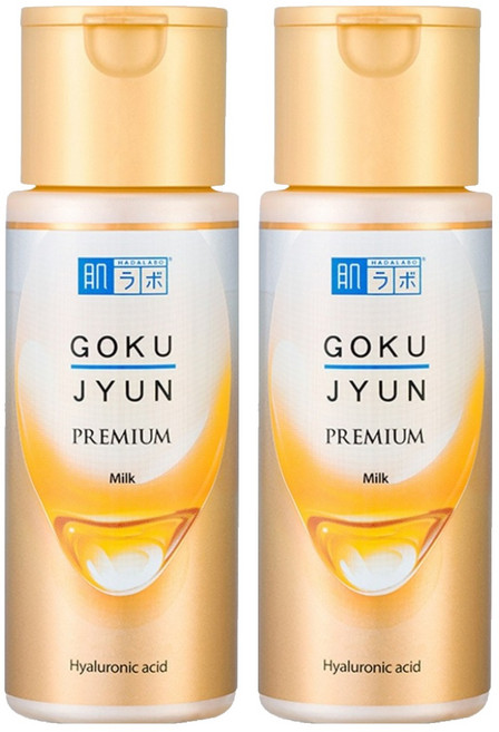 하다라보 고쿠쥰 프리미엄 밀크 로션, 140ml, 2개