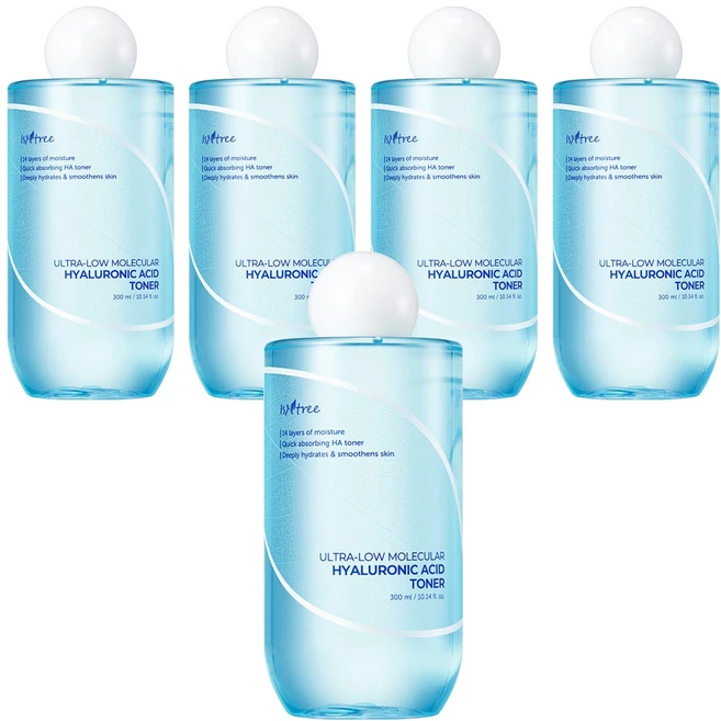이즈앤트리 초저분자 히아루론산 토너, 300ml, 5개 - 쿠팡