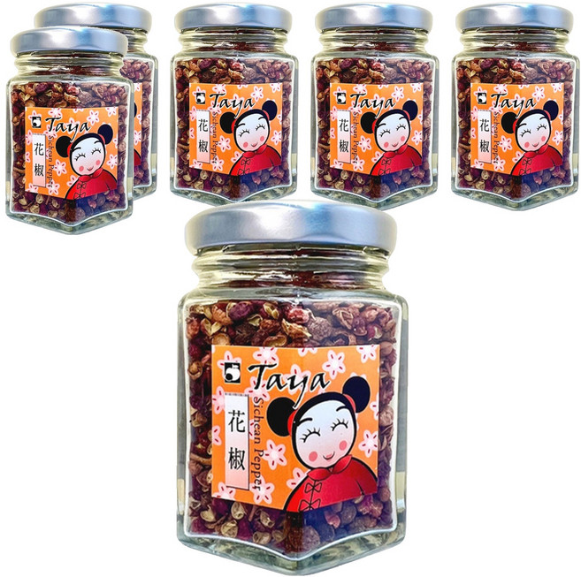 Taya Spices 花椒, 6罐, 25g