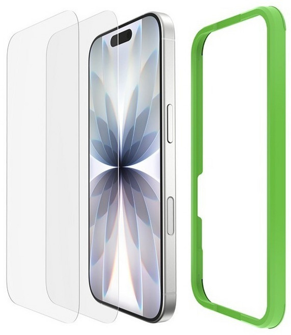 벨킨 템퍼드 글라스 강화유리 휴대폰 보호필름 2p 세트 OVA165fq, 1세트