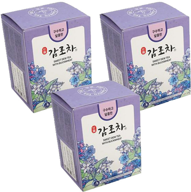 감로700 유기농 구수하고 달콤한 감로차 티백, 1g, 12개입, 3개