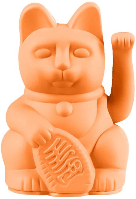 DONKEY 幸運繽紛招財貓 迷你款, 桃橘