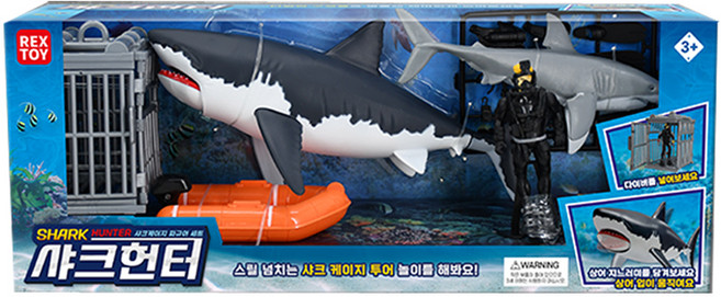 씽크토이 샤크헌터 피규어 세트, 1개