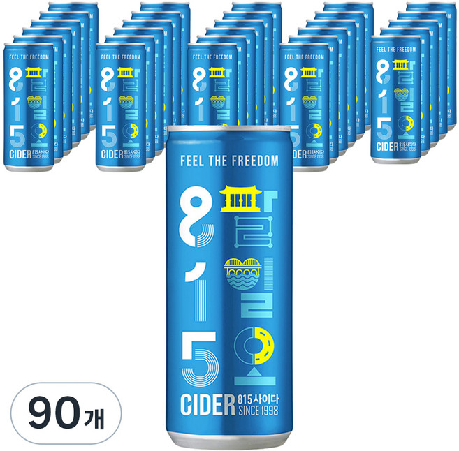 815 사이다, 250ml, 90개
