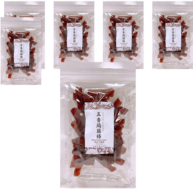 MISAKO 美佐子 嚴選零嘴系列 五香蒟蒻條, 6包, 150g