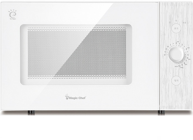 매직쉐프 플랫전자레인지 다이얼식 20L 화이트, MEM-GD20FW