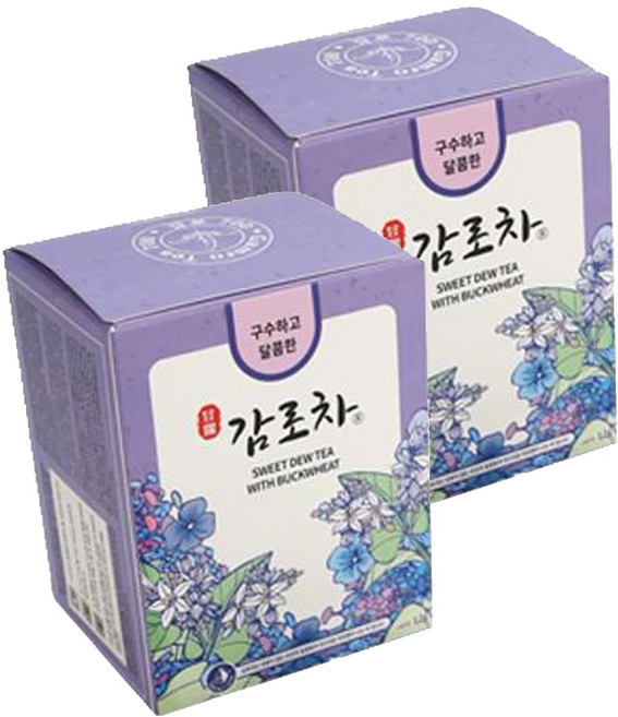 감로700 유기농 구수하고 달콤한 감로차 티백, 1g, 12개입, 2개