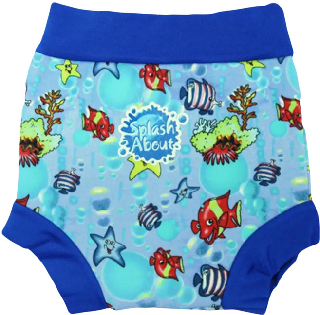 Splash About Happy Nappy 游泳尿布褲 適合3-8個月大的寶寶, M(6~11kg), 1件