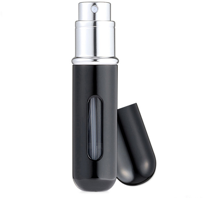 보니코니 새지않는 특허 향수공병 5ml, 블랙, 1개