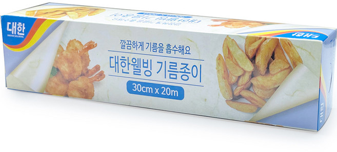 대한웰빙 기름종이 롤형 30cm × 20m, 1개입, 1개