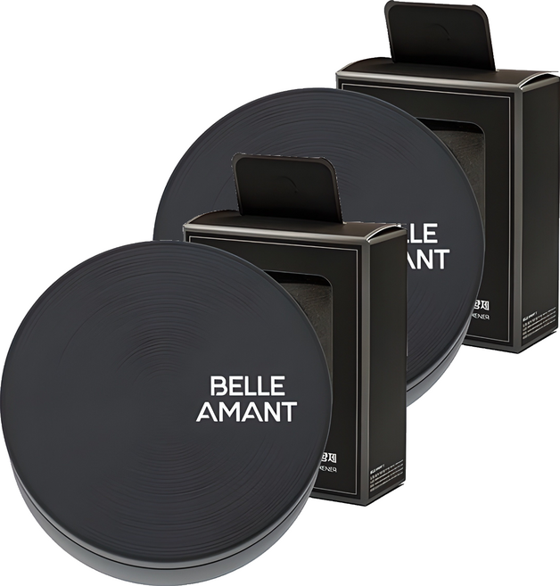 벨르아망 시그니쳐 차량용 방향제, 2개, 프레쉬 코튼