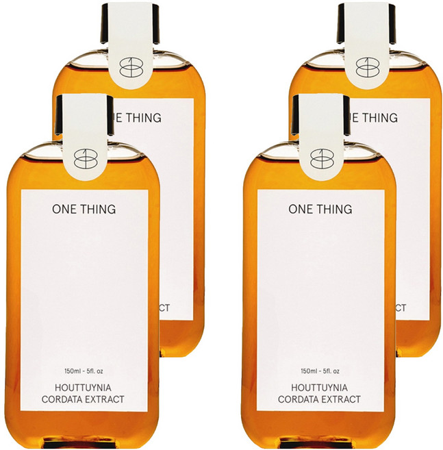 ONE THING 魚腥草萃取物化妝水, 150ml, 4個