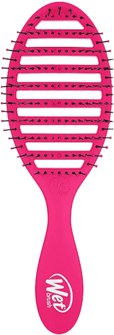 Wet brush 專業速乾蓬鬆骨梳, 質感桃紅, 1支