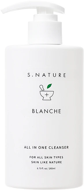 에스네이처 블랑쉬 클렌징젤, 260ml, 1개 - 쿠팡