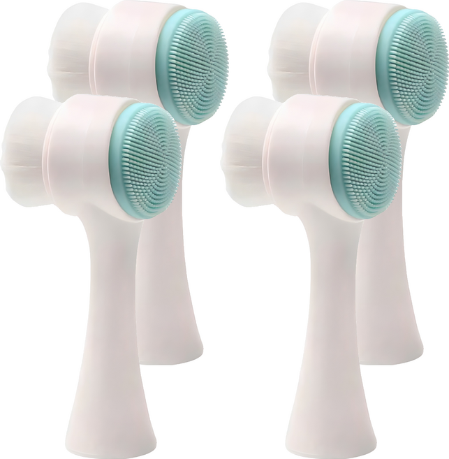 테네져 딥 클렌징 브러시, 블루, 4개