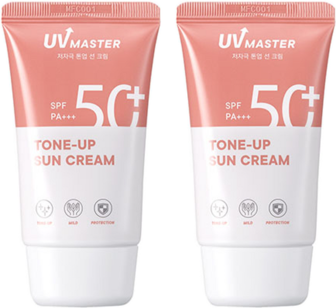 토니모리 유브이 마스터 톤업 선크림 SPF50+ PA+++, 50ml, 2개