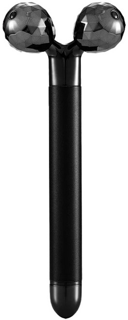 MY SCHEMING 我的心機 3D滾輪震動按摩美容儀, TM-14, 極致黑