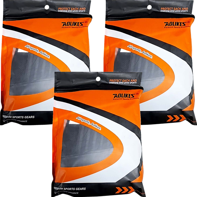 AOLIKES 奧力克斯 護腰 夜間高強度反光條 窄款設計, 3件, 黑色