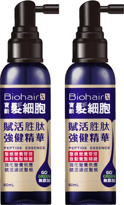 PBF 寶齡富錦 髮細胞賦活胜肽強健精華, 60ml, 2瓶