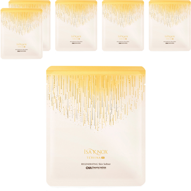 이자녹스 테르비나 AD 리제너레이팅 골드 앰플 마스크, 1개입, 6개