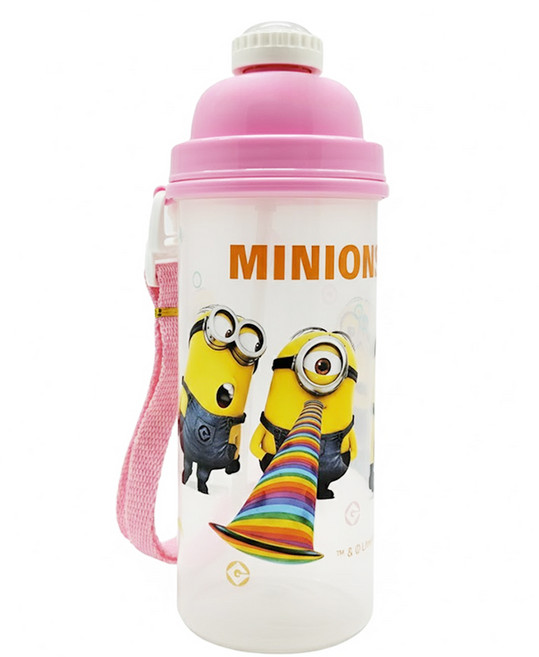 minions 小小兵 芭娜娜水壺 神偷奶爸系列, 顏色隨機, 650ml, 1個