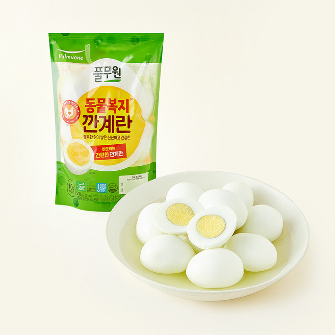 풀무원 동물복지 깐계란 500g, 10구, 1개