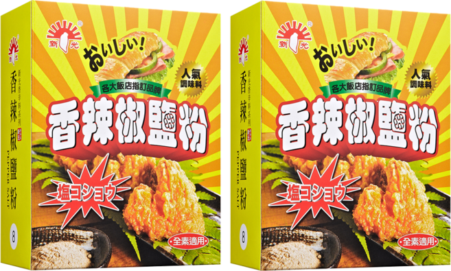 新光洋菜 香辣椒鹽粉, 600g, 2盒