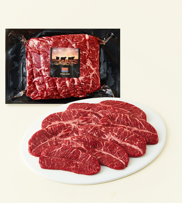 미국산 프라임 부채살 구이용 (냉장), 1kg, 1개