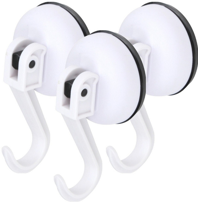 코텍스 강력안심 다용도 흡착걸이, 화이트, 3개