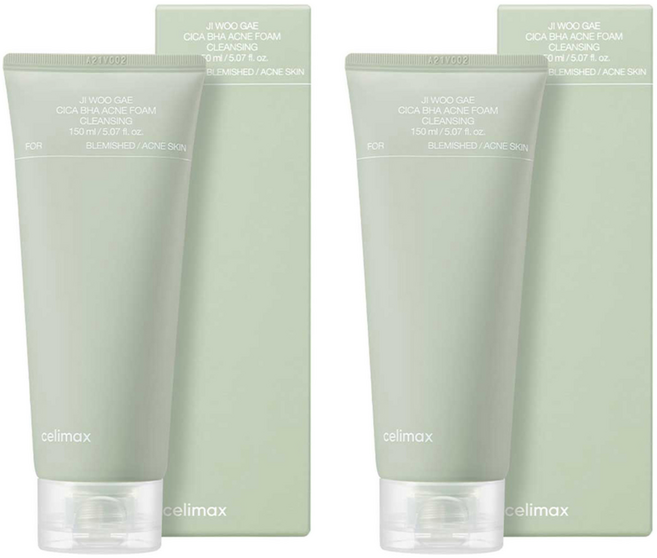 셀리맥스 지우개 시카 바하 폼 클렌징, 150ml, 2개