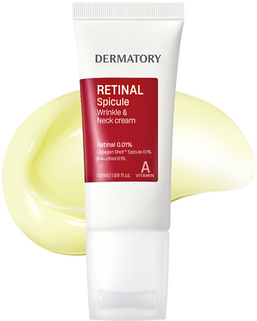 DERMATORY 視黃醇Spicul抗皺頸霜, 50ml, 1個