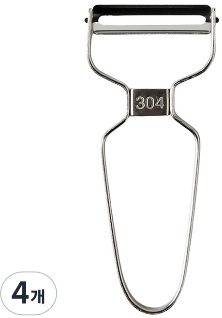 Moda Kitchen 海洋切片器 304不鏽鋼馬鈴薯刀 削皮刀, 單一顏色, 4個