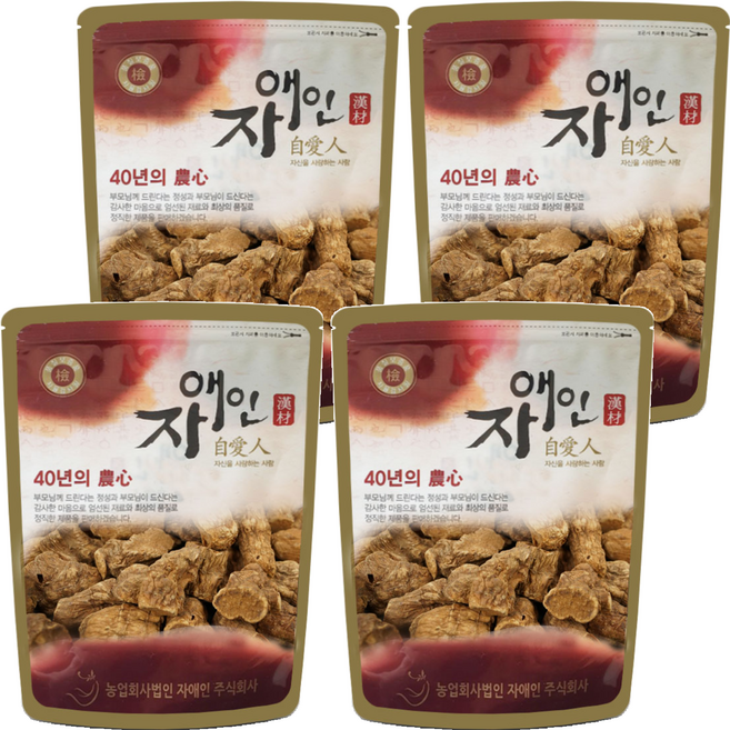 자애인 볶은 둥굴레, 300g, 4개