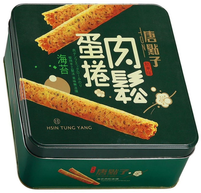 新東陽 海苔肉鬆蛋捲禮盒 9入, 306g, 1盒