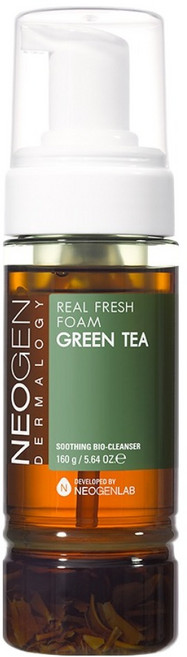 네오젠 더마로지 리얼 프레쉬 폼 그린티, 160g, 1개