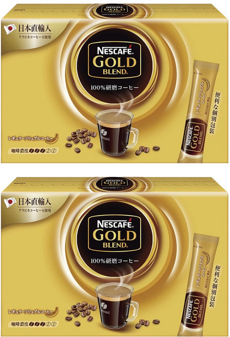 NESCAFE 雀巢咖啡 金牌 微研磨咖啡隨行包, 2g, 50條, 2盒