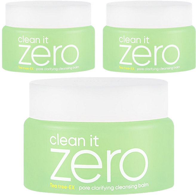 BANILA CO 芭妮蘭 Zero零感肌瞬卸凝霜 毛孔潔淨款, 25ml, 3罐