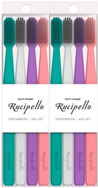 루치펠로 오리지널 칫솔 세트, 8개입, 1개