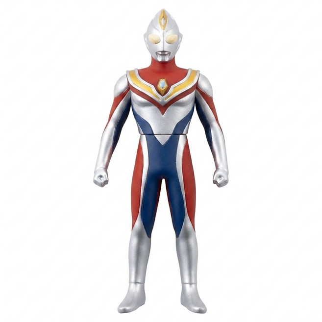 BANDAI 超人力霸王 500系列軟膠 帝納閃光型, 1個