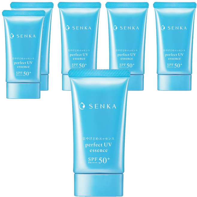 SENKA 專科 完美清透潤色隔離乳 SPF50+ PA++++, 6條, 50g