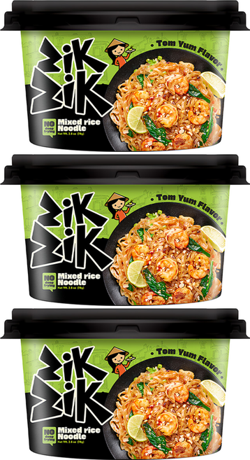 ZikZik 泰式酸辣風味河粉 78g, 3入