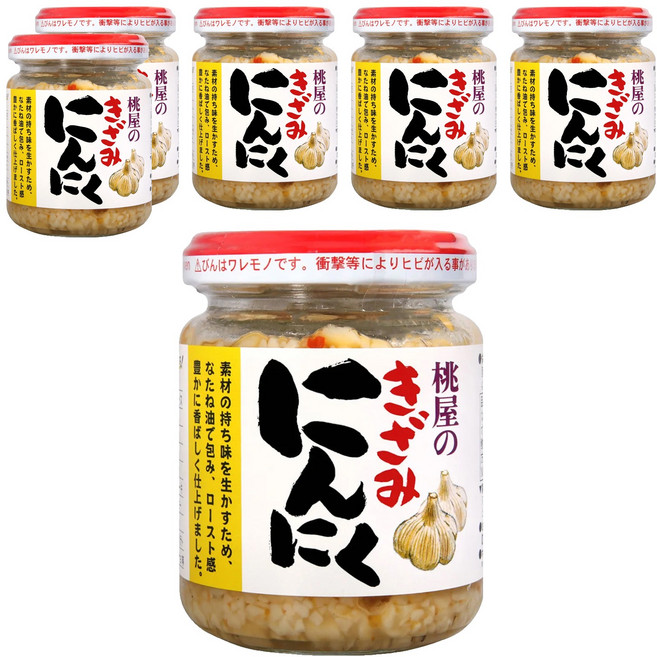 桃屋 大蒜末醬, 125g, 6罐