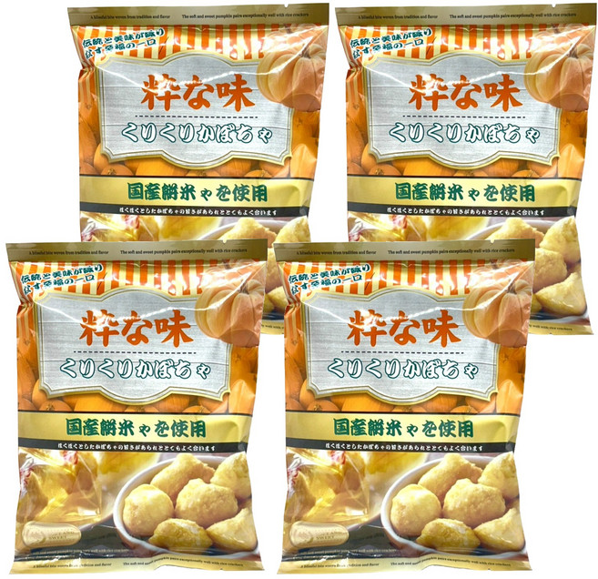 濃味南瓜米果球, 4包, 55g