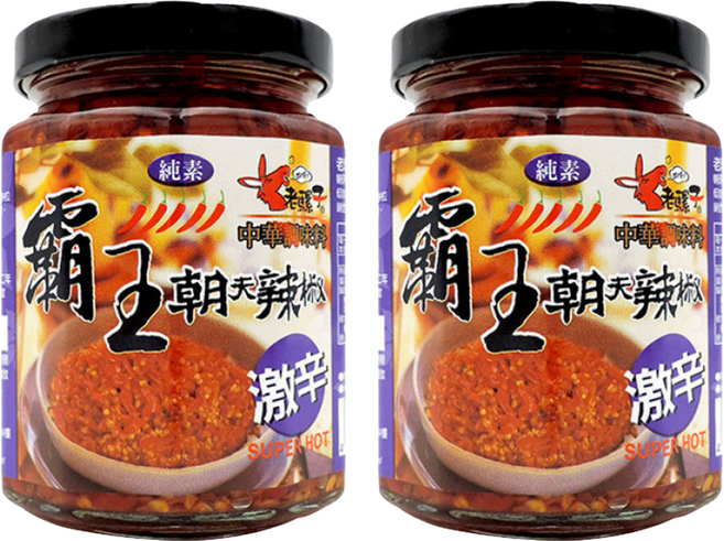 老騾子 霸王朝天辣椒, 105g, 2罐