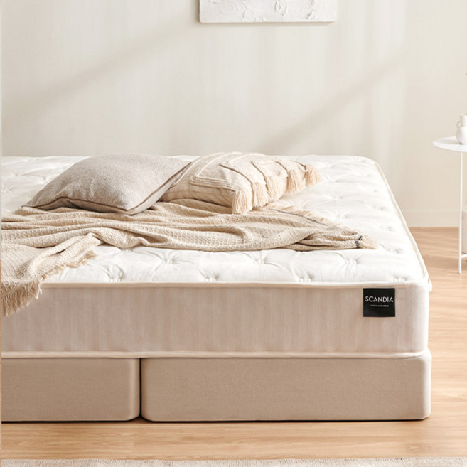 스칸디아 딥슬립 탄탄한 독립스프링 매트리스 방문설치, 220mm, 미디엄